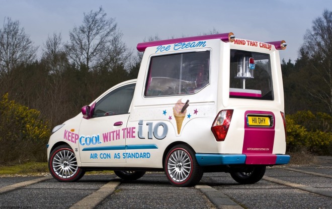 2011 Hyundai i10 Ice Cream Van Wallpapers