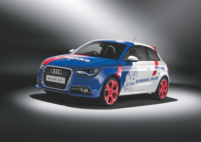 2012 Audi A1 SAMURAI BLUE Wallpapers