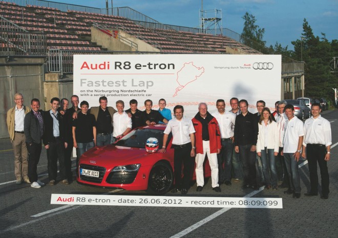 2012 Audi R8 e-tron Wallpapers