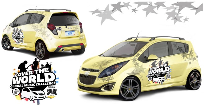 2013 Chevrolet Cover the World Spark Concept Wallpapers
