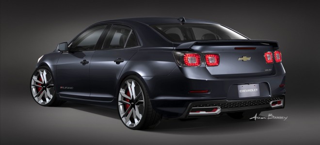 2013 Chevrolet Malibu Turbo Performance Concept Wallpapers