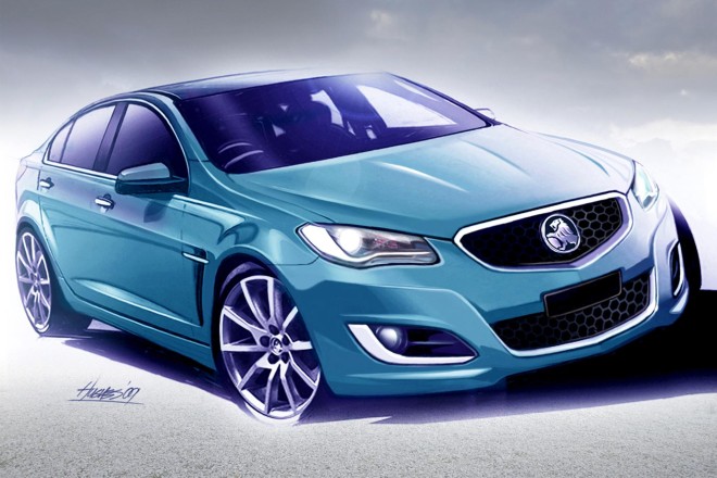 2013 Holden VF Commodore Calais V Concept Wallpapers