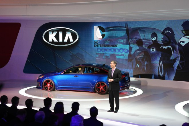 2013 Kia Optima Superman-Inspired Wallpapers