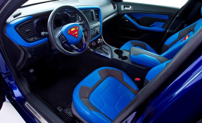 2013 Kia Optima Superman-Inspired Wallpapers