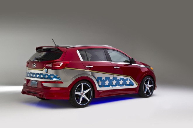 2013 Kia Wonder Woman Sportage Wallpapers