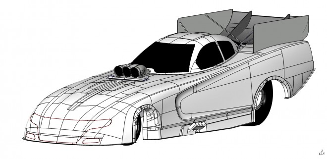 2014 Dodge MOPAR Funny Car Wallpapers