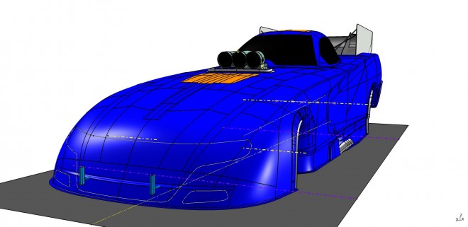 2014 Dodge MOPAR Funny Car Wallpapers