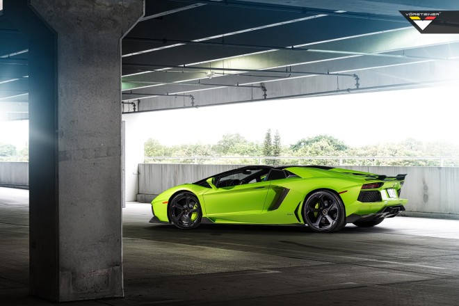 2014 Lamborghini Vorsteiner Verde Ithaca Aventador-V Wallpapers