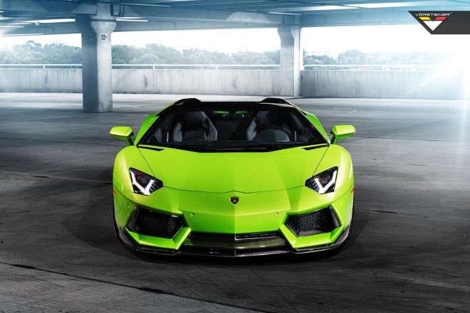 2014 Lamborghini Vorsteiner Verde Ithaca Aventador-V Wallpapers