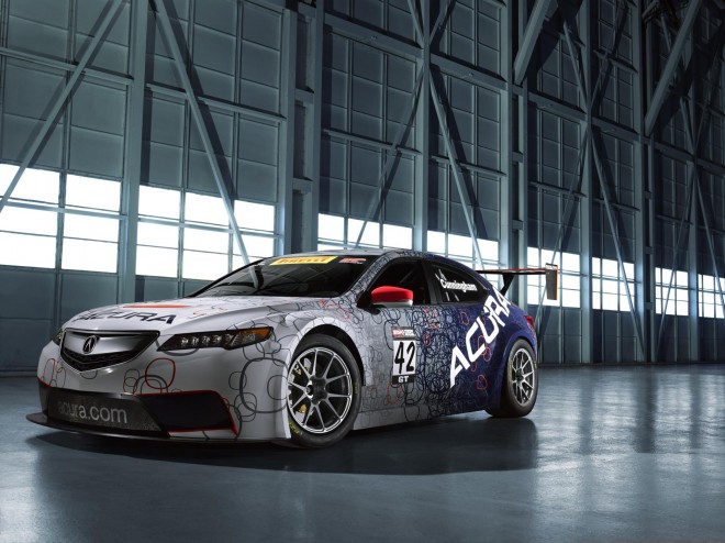 2015 Acura TLX GT Race Car Wallpapers