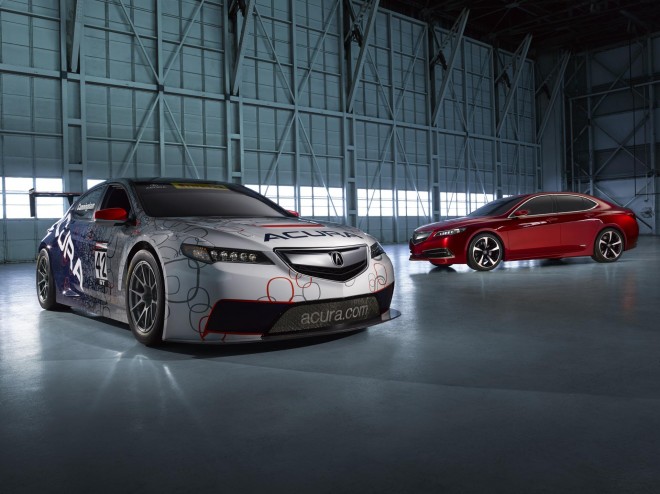 2015 Acura TLX GT Race Car Wallpapers