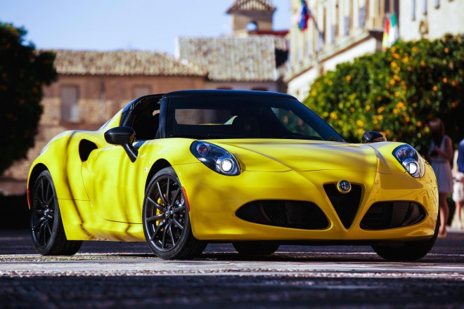 2015 Alfa Romeo 4C Spider Wallpapers