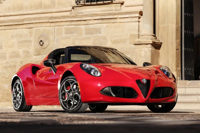 2015 Alfa Romeo 4C Spider Wallpapers