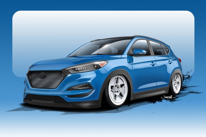 2016 Hyundai Bisimoto Tucson Wallpapers