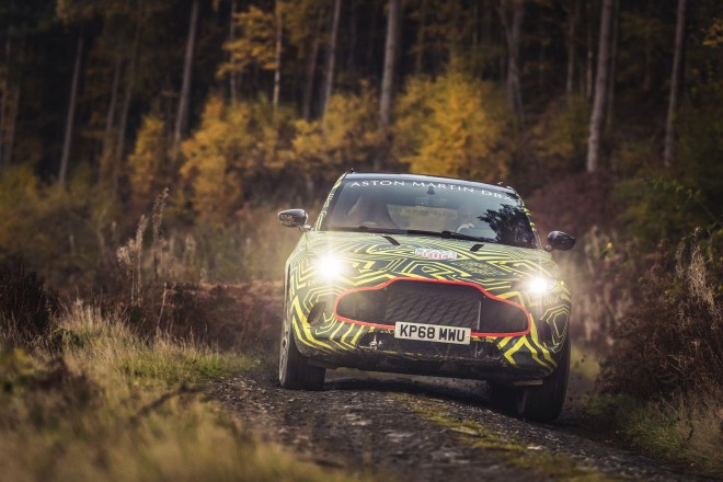 2018 Aston Martin DBX Prototype Wallpapers