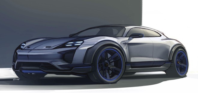 2018 Porsche Mission E Cross Turismo Concept Wallpapers